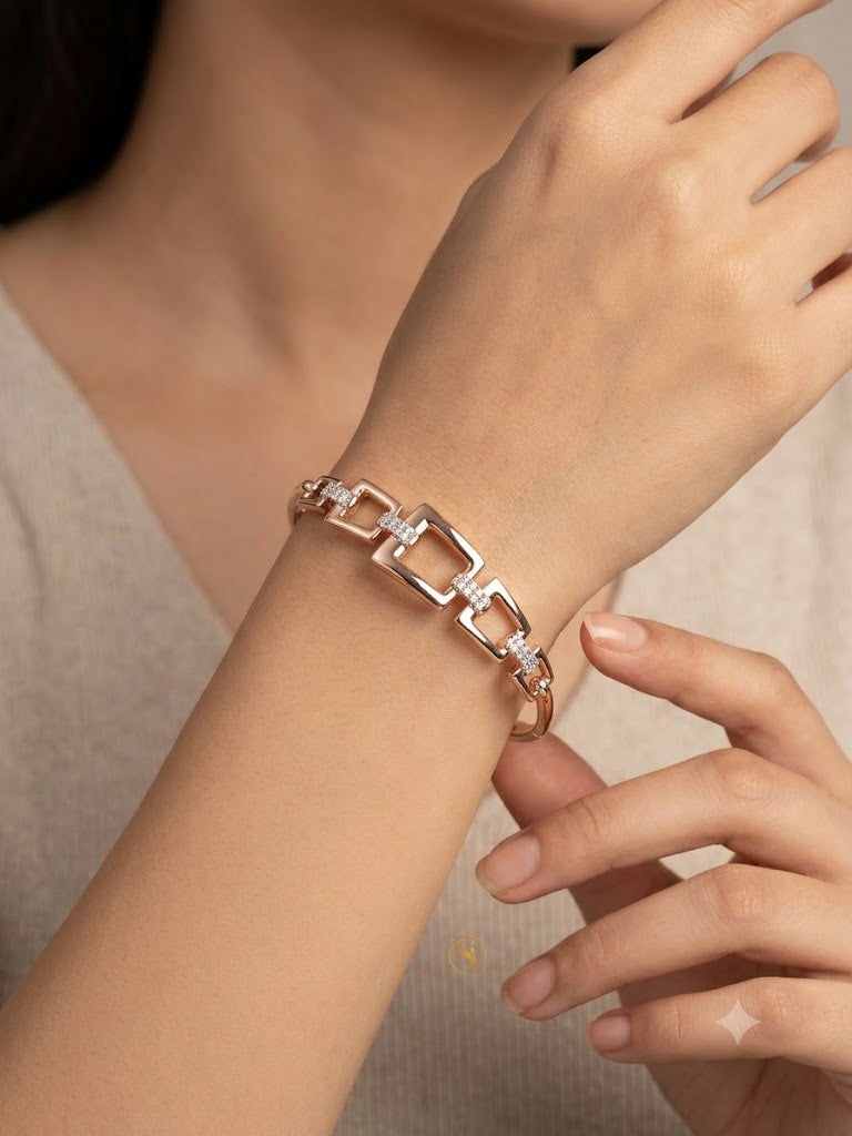 Ladies Gold Plated Kada