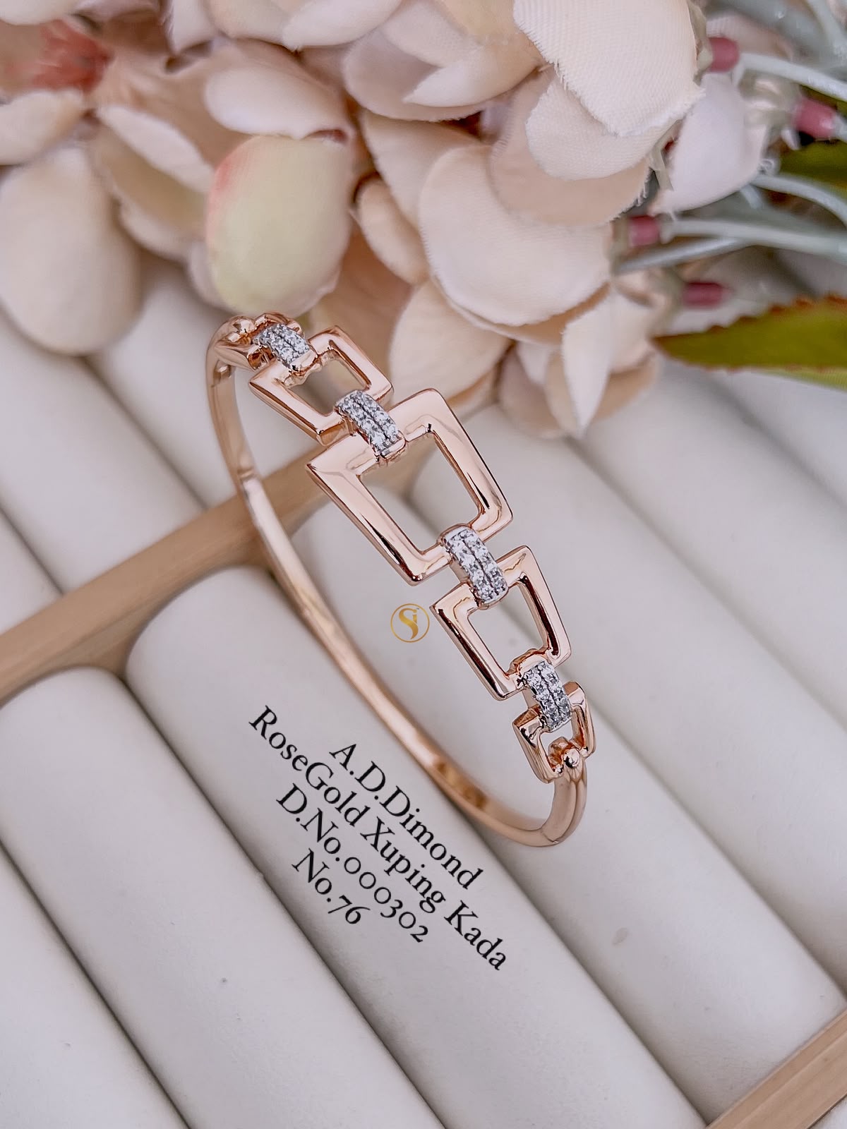 Ladies Gold Plated Kada