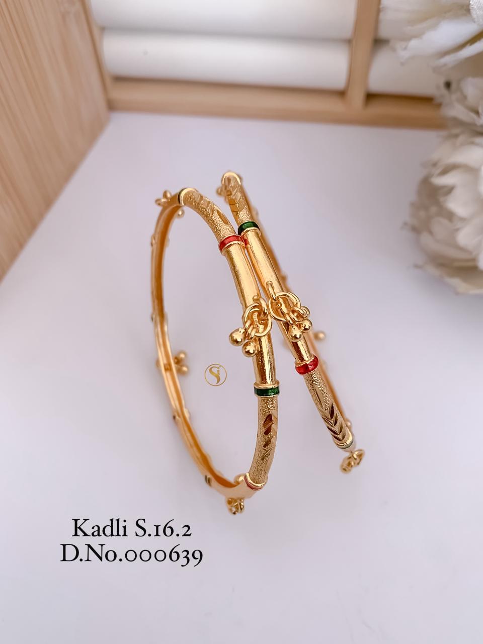 Stylish Gold Plated Bangles for Women