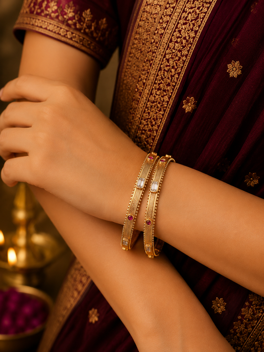 Designer Ladies Kada bangles Stylish  Jewelry