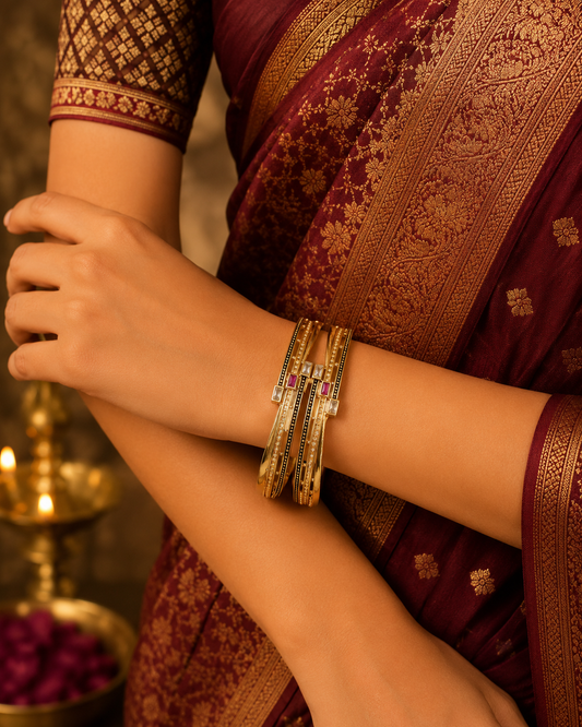 Bangles for Women in Traditional Ethnic Fashion Jewelry