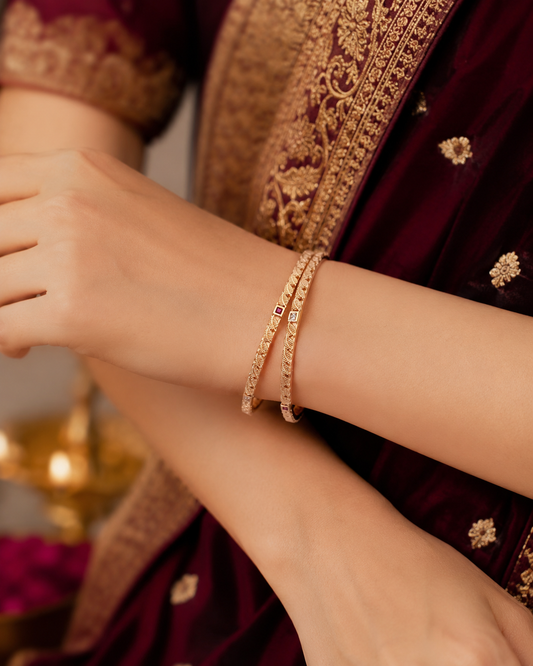 Premium Gold Finish Kadli