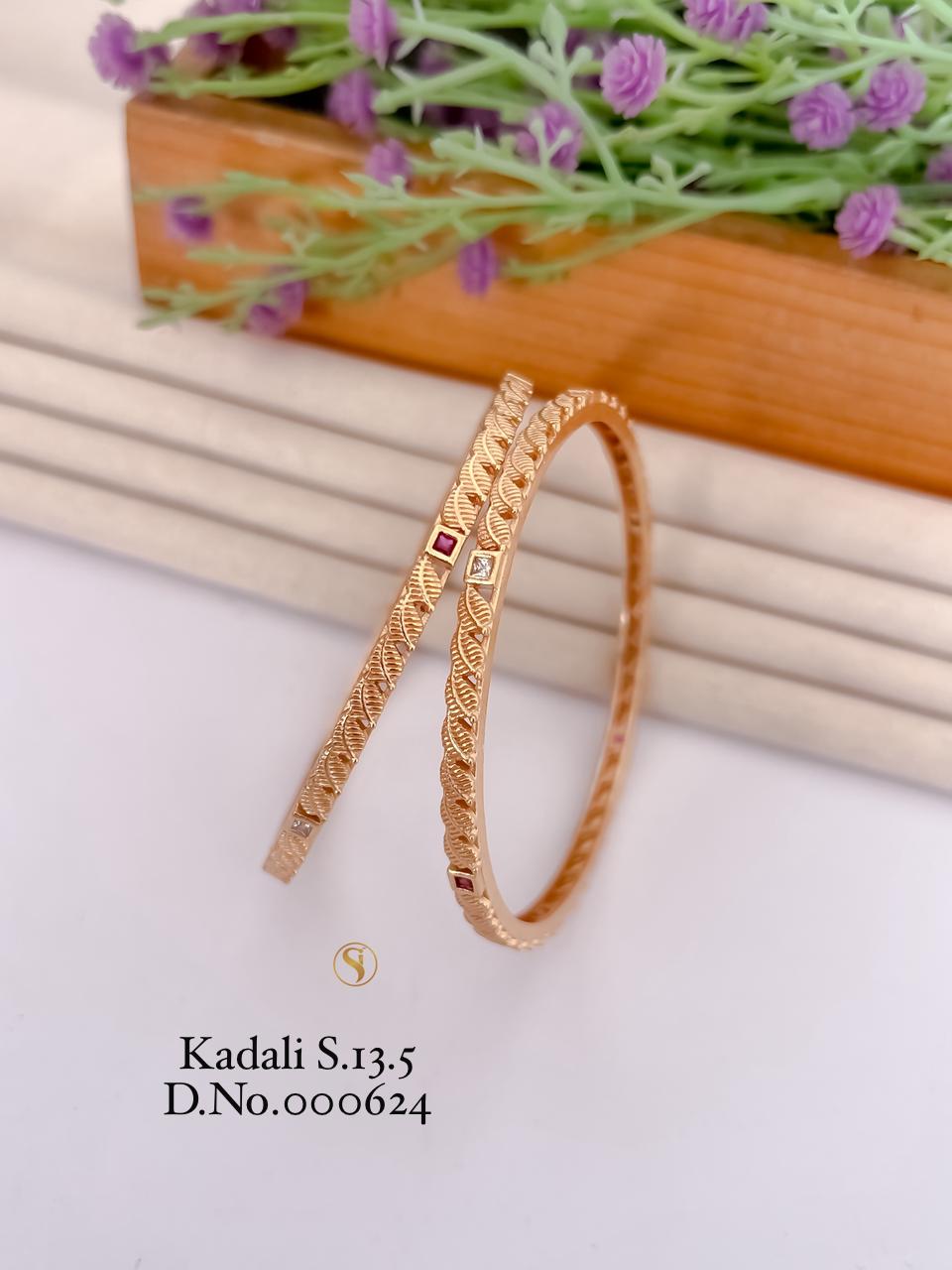 Premium Gold Finish Kadli