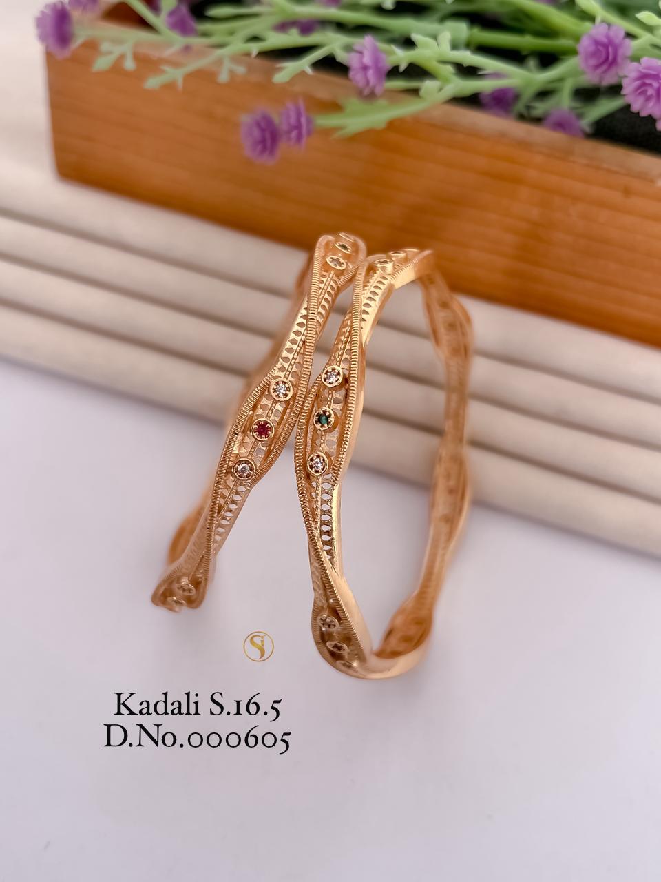 Designer Gold Plated  Bangles for girls